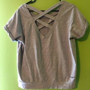 Sketchers Sport Gray Crossback Shirt XL